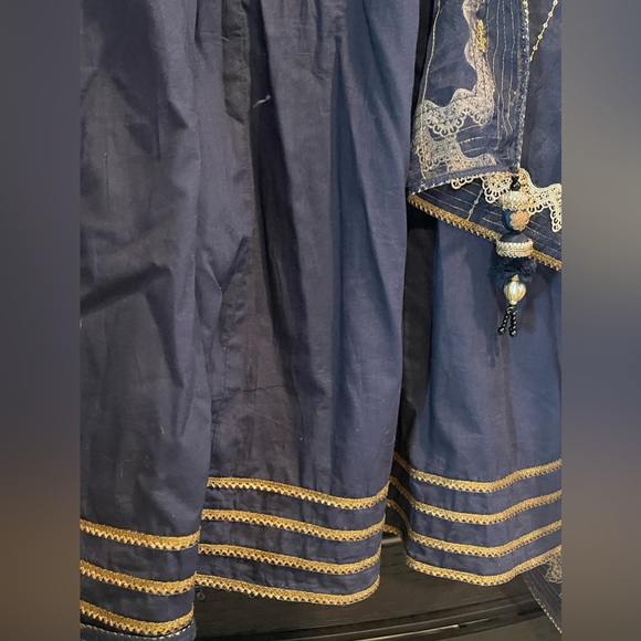 Asim jofa pakistani designer salwar kameez sana safinaz baroque Maria b sare eid - Picture 9 of 17